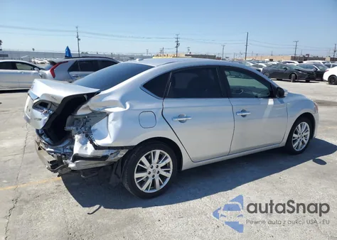 2014 Nissan Sentra S из США, поврежденный, VIN 3N1AB7APXEY340694
